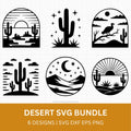 Desert SVG Bundle - Craft House SVG
