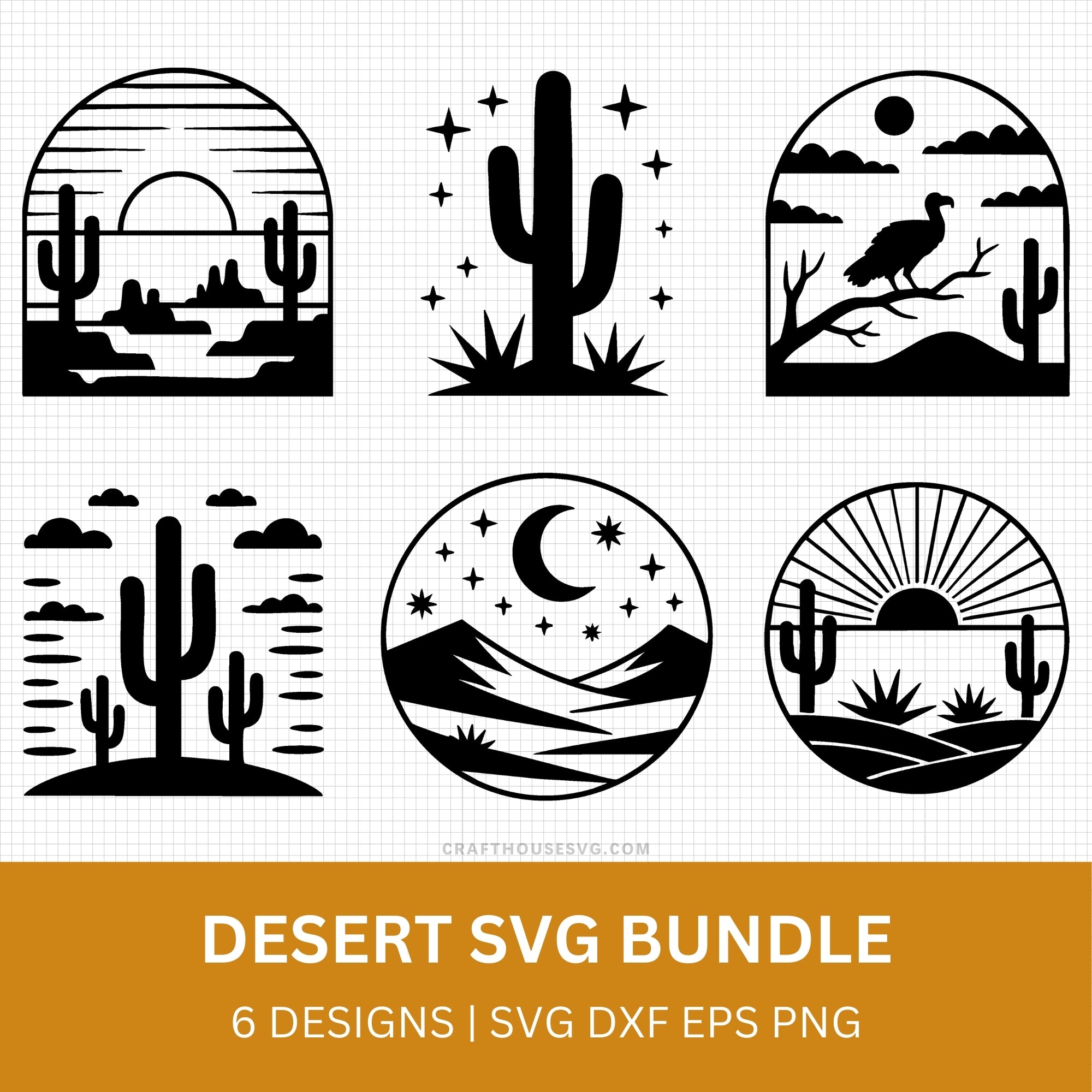 Desert SVG Bundle