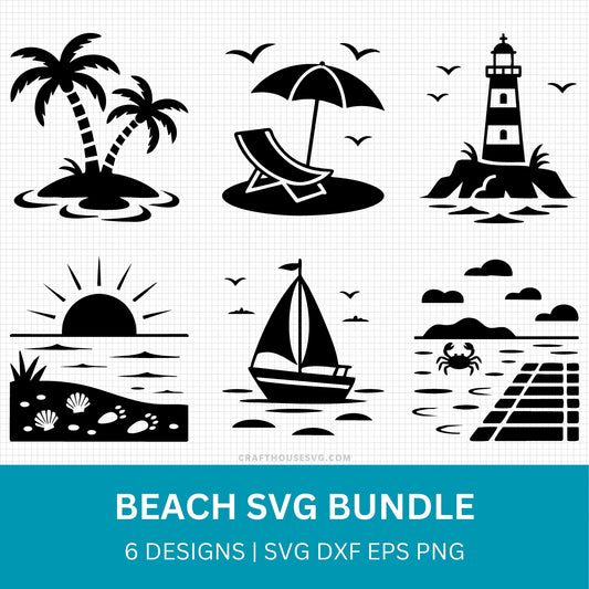 Beach SVG Bundle