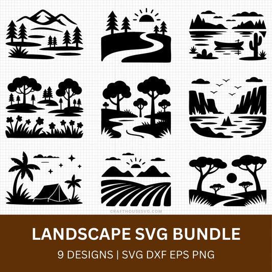 Landscape SVG Bundle