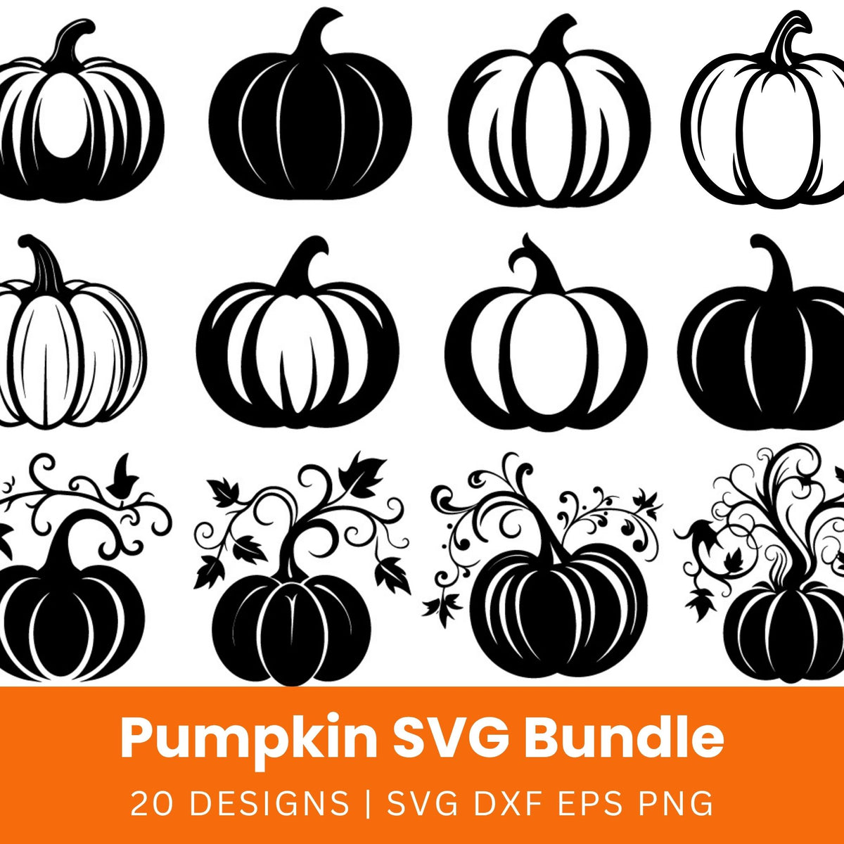 Pumpkin SVG Bundle