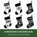 Christmas Stocking SVG Bundle - Craft House SVG
