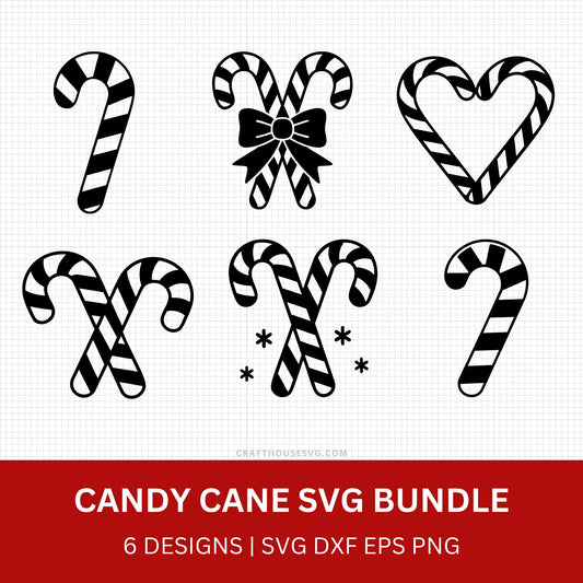 Candy Cane SVG Bundle
