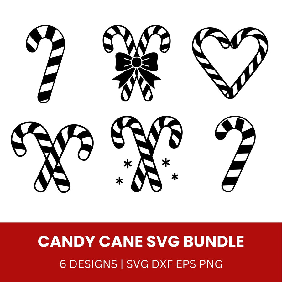 Candy Cane SVG Bundle
