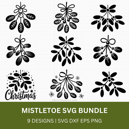 Mistletoe SVG Bundle