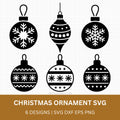 Christmas Ornament SVG Bundle - Craft House SVG