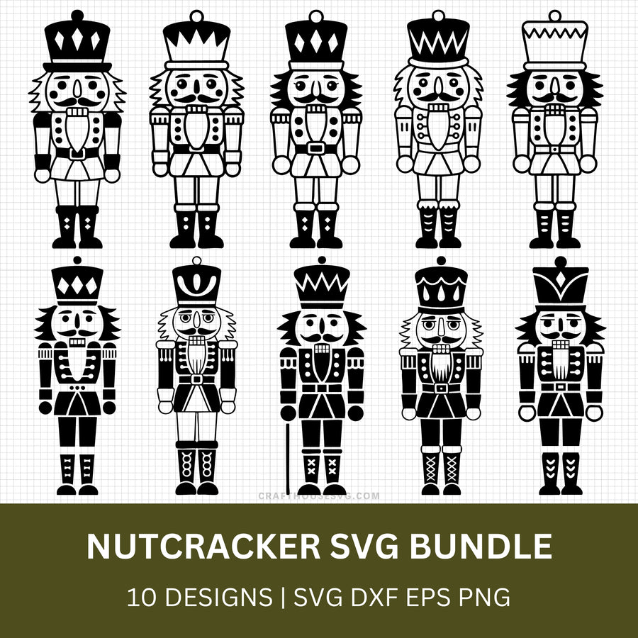 Nutcracker SVG Bundle - Craft House SVG