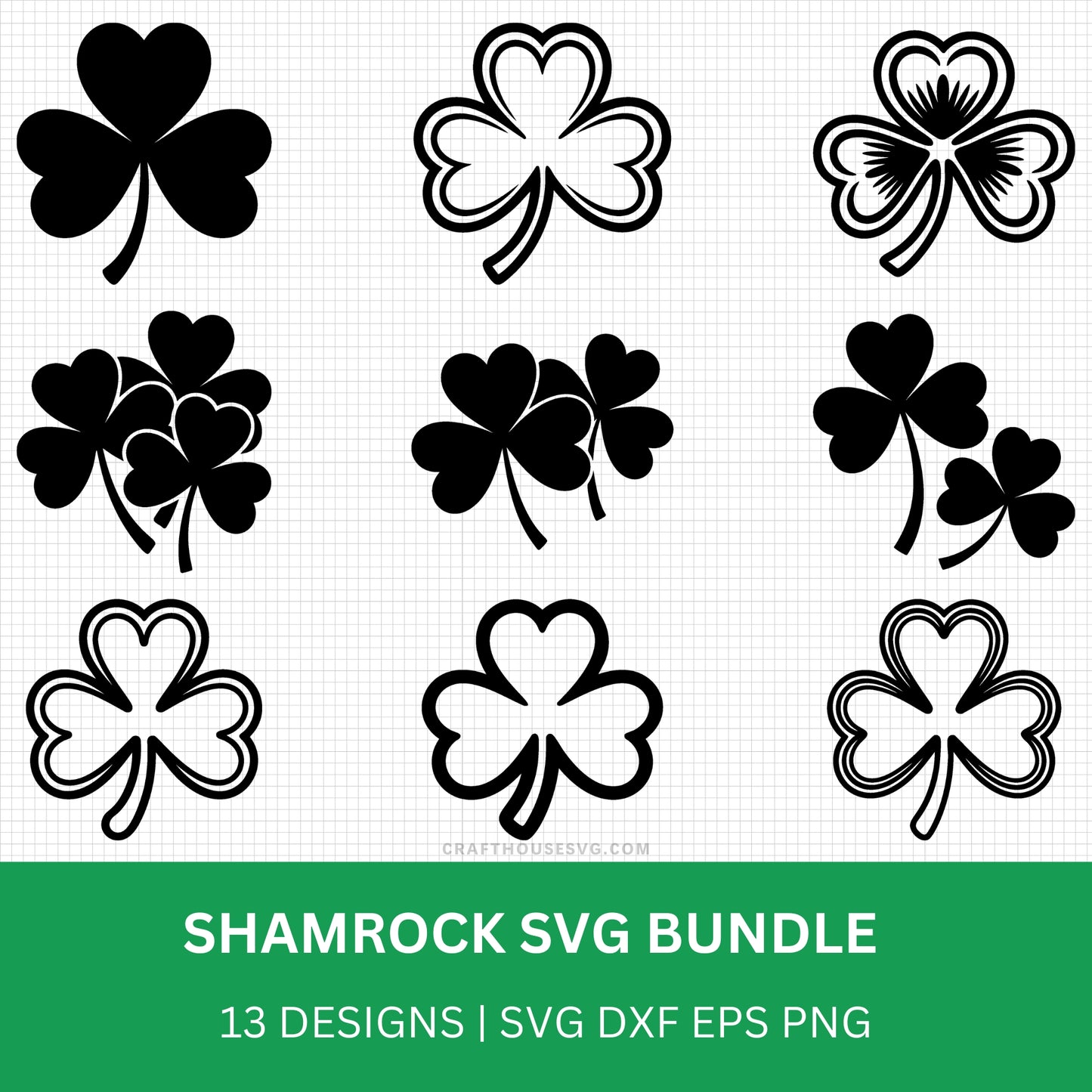 Shamrock SVG Bundle