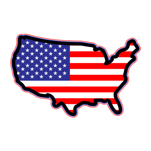 3D USA Map American Flag SVG design for Cricut, Silhouette, laser cutting, vinyl, sublimation, patriotic crafts, and 4th of July projects.