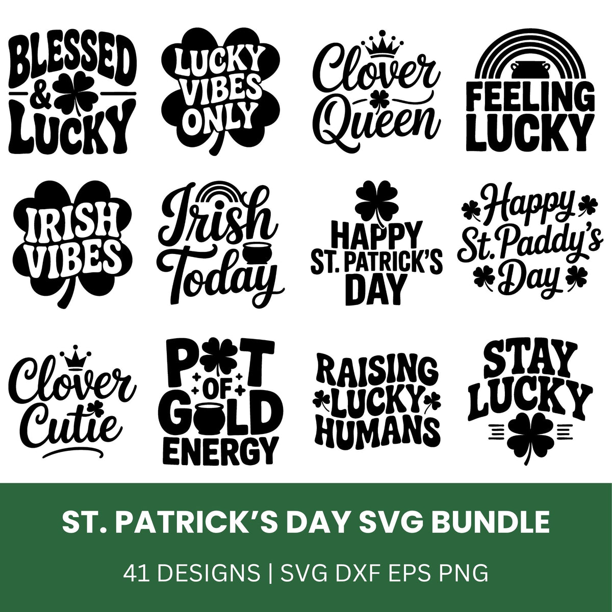 St Patricks Day SVG Bundle