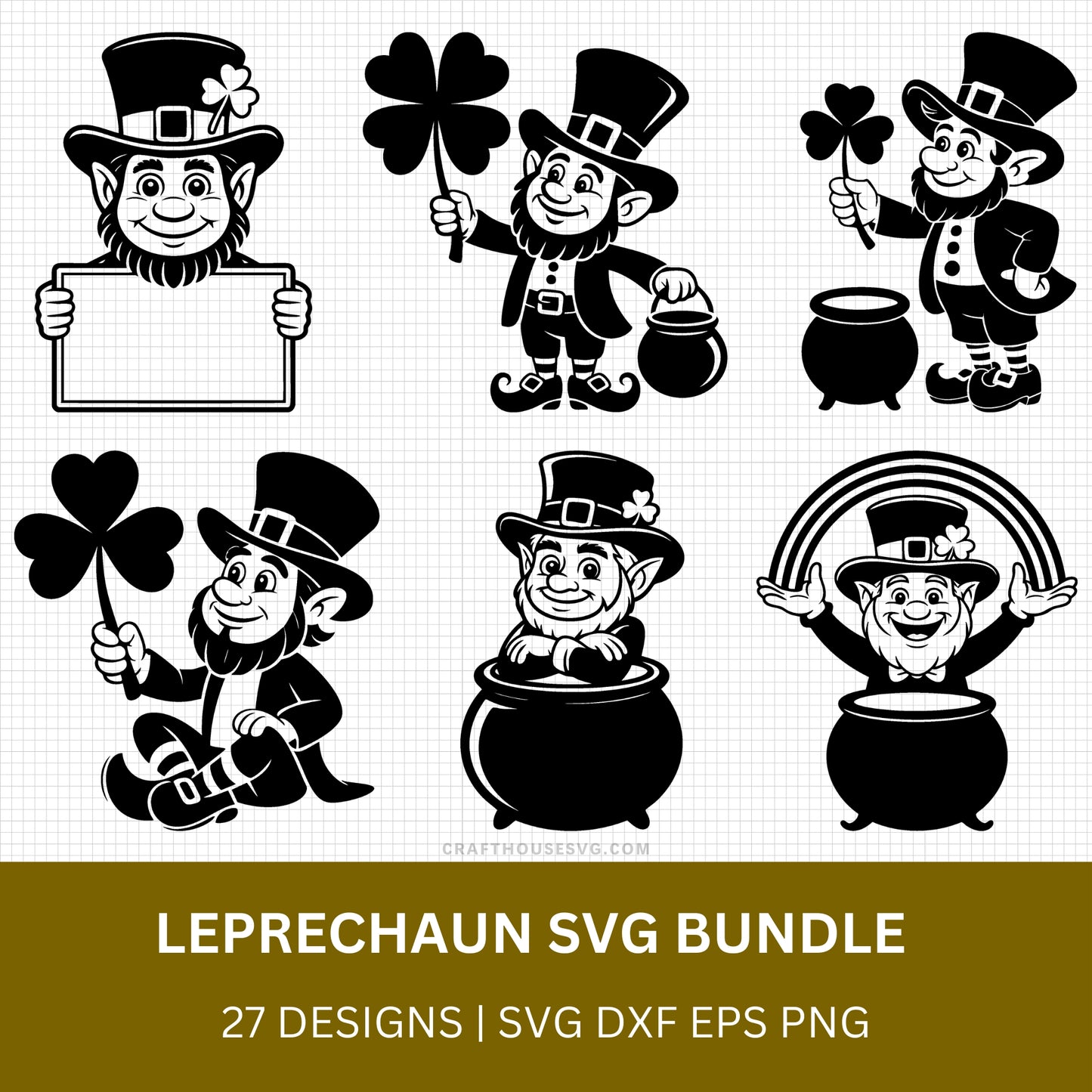 Leprechaun SVG Bundle