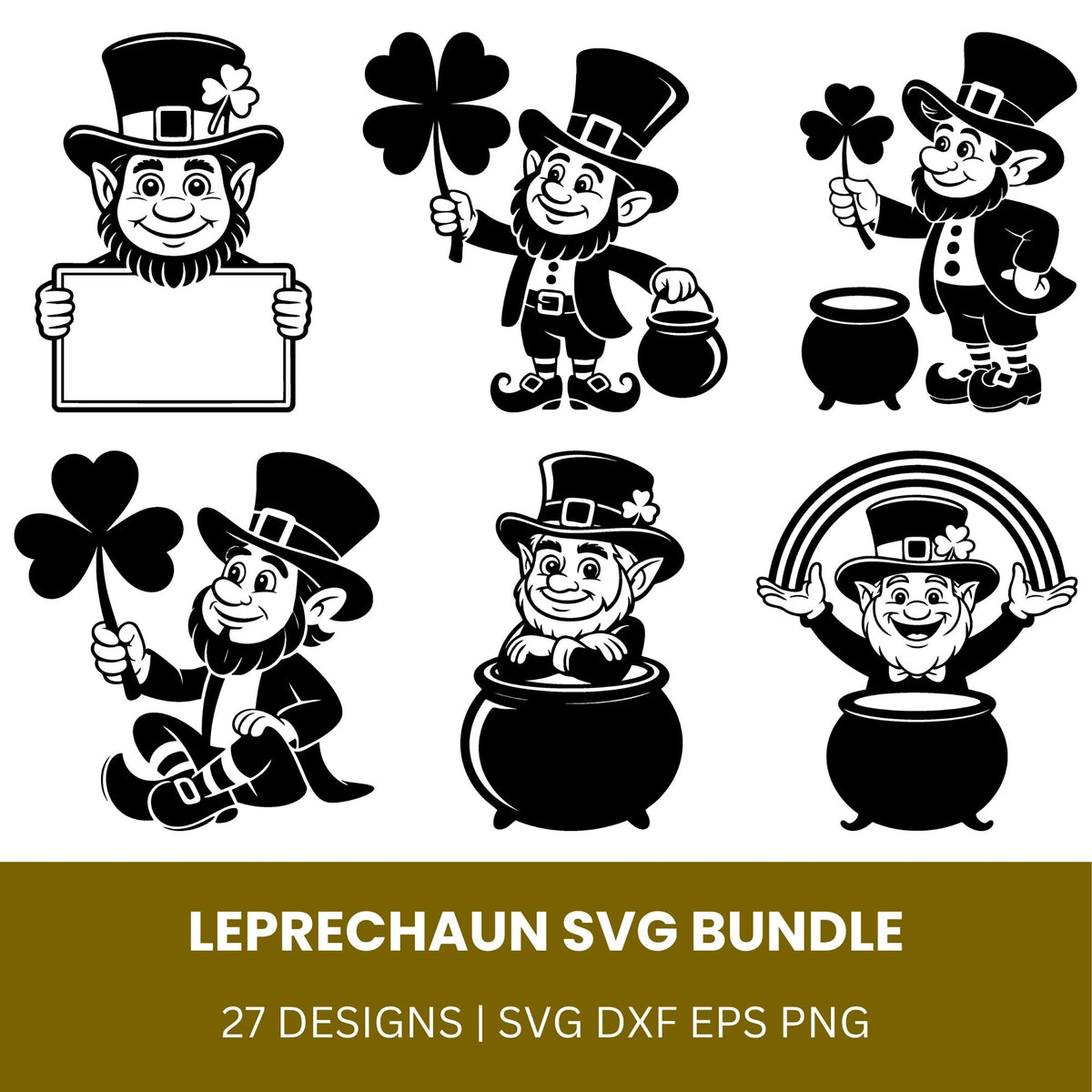 Leprechaun SVG Bundle