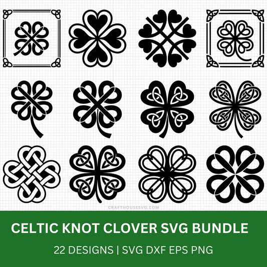 Celtic Knot Clover SVG Bundle PLR Resell Rights