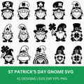 St. Patrick's Day Gnome SVG Bundle - Craft House SVG