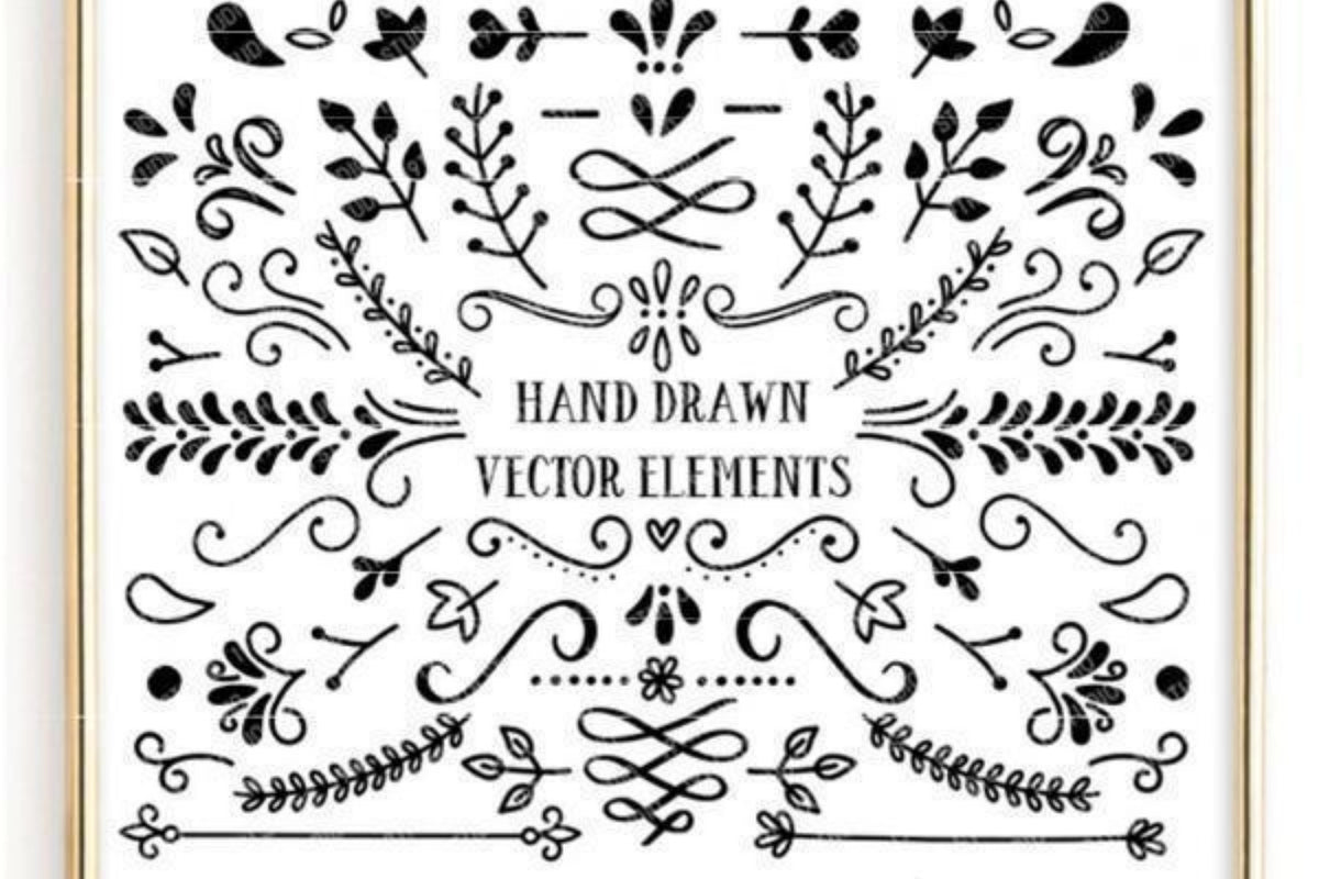 Hand Drawn Vector Elements