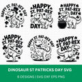 Dinosaur St. Patrick's Day SVG Bundle - Craft House SVG