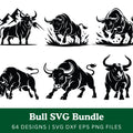 Bull SVG Bundle