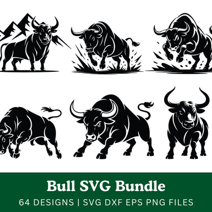Bull SVG Bundle
