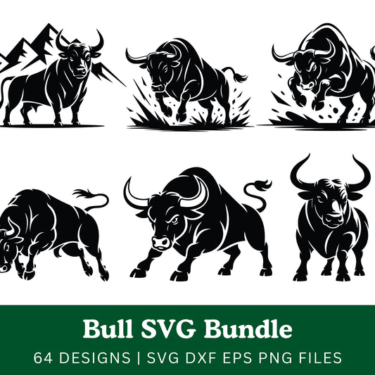 Bull SVG Bundle