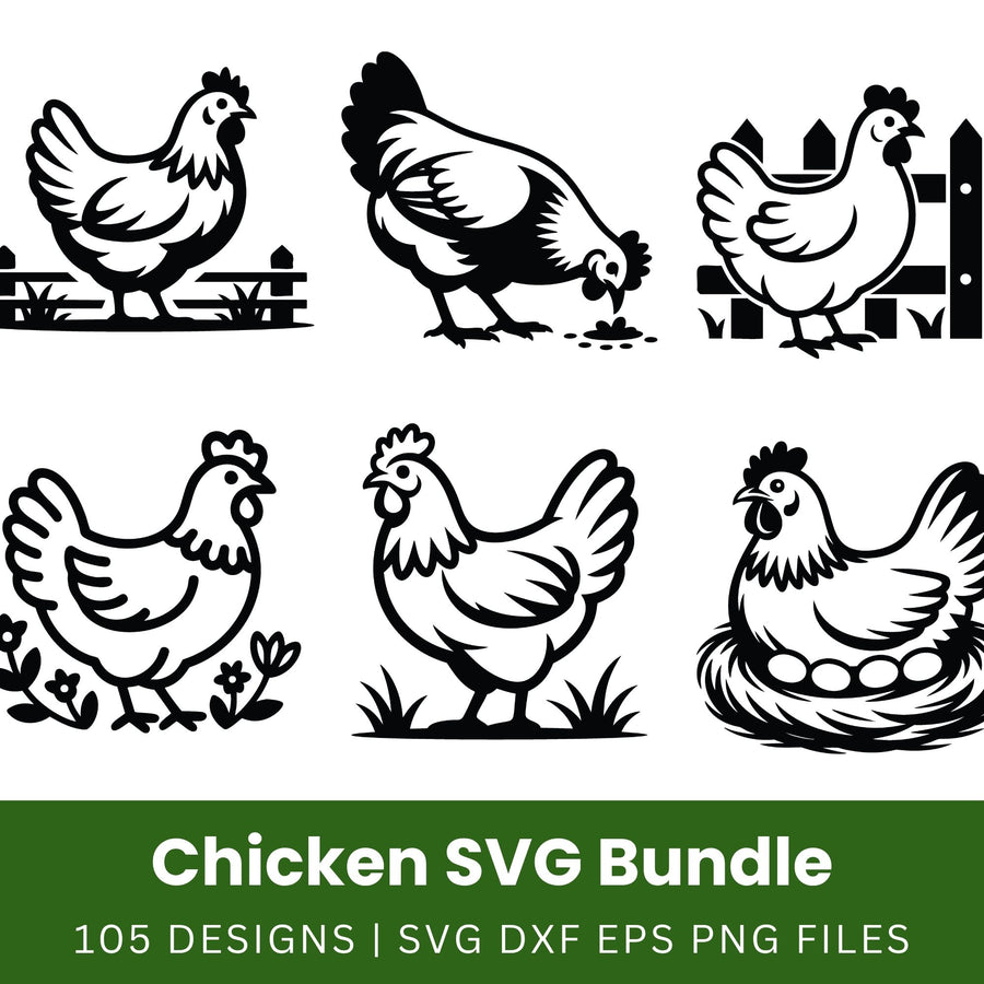 Chicken SVG Bundle