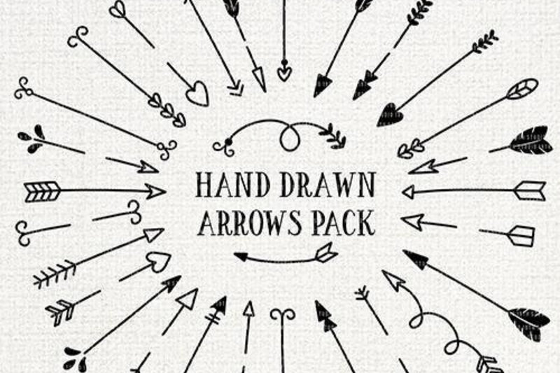 Hand Drawn Arrows Pack