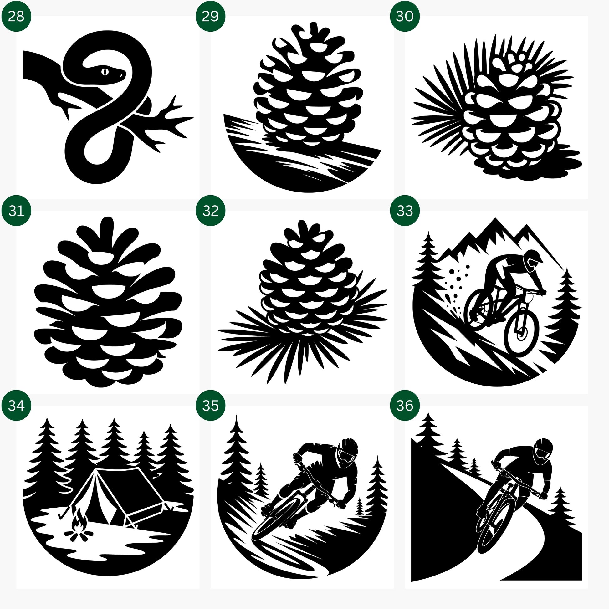 Wilderness SVG Bundle - Craft House SVG