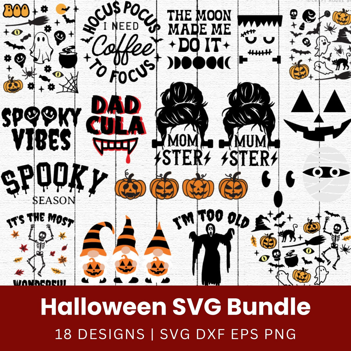 Halloween Shirt SVG Bundle