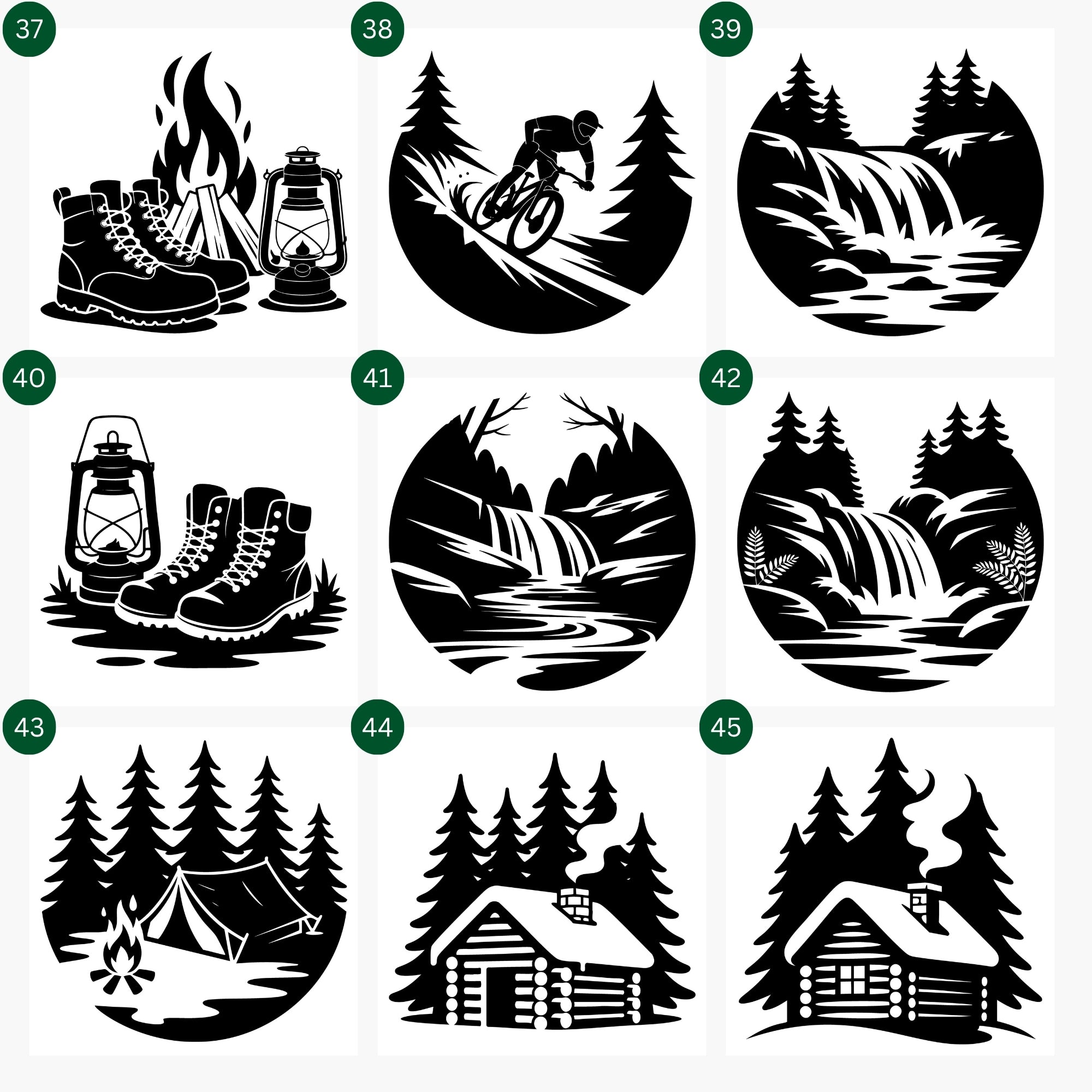 Wilderness SVG Bundle - Craft House SVG
