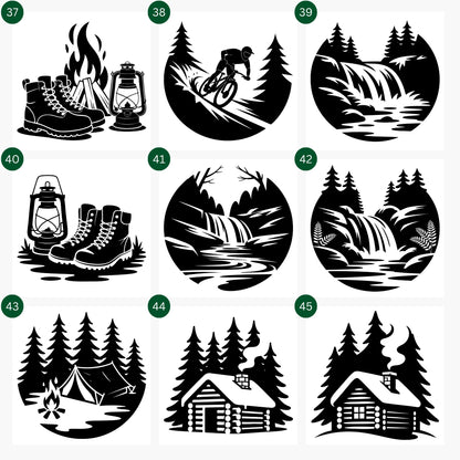 Wilderness SVG Bundle - Craft House SVG