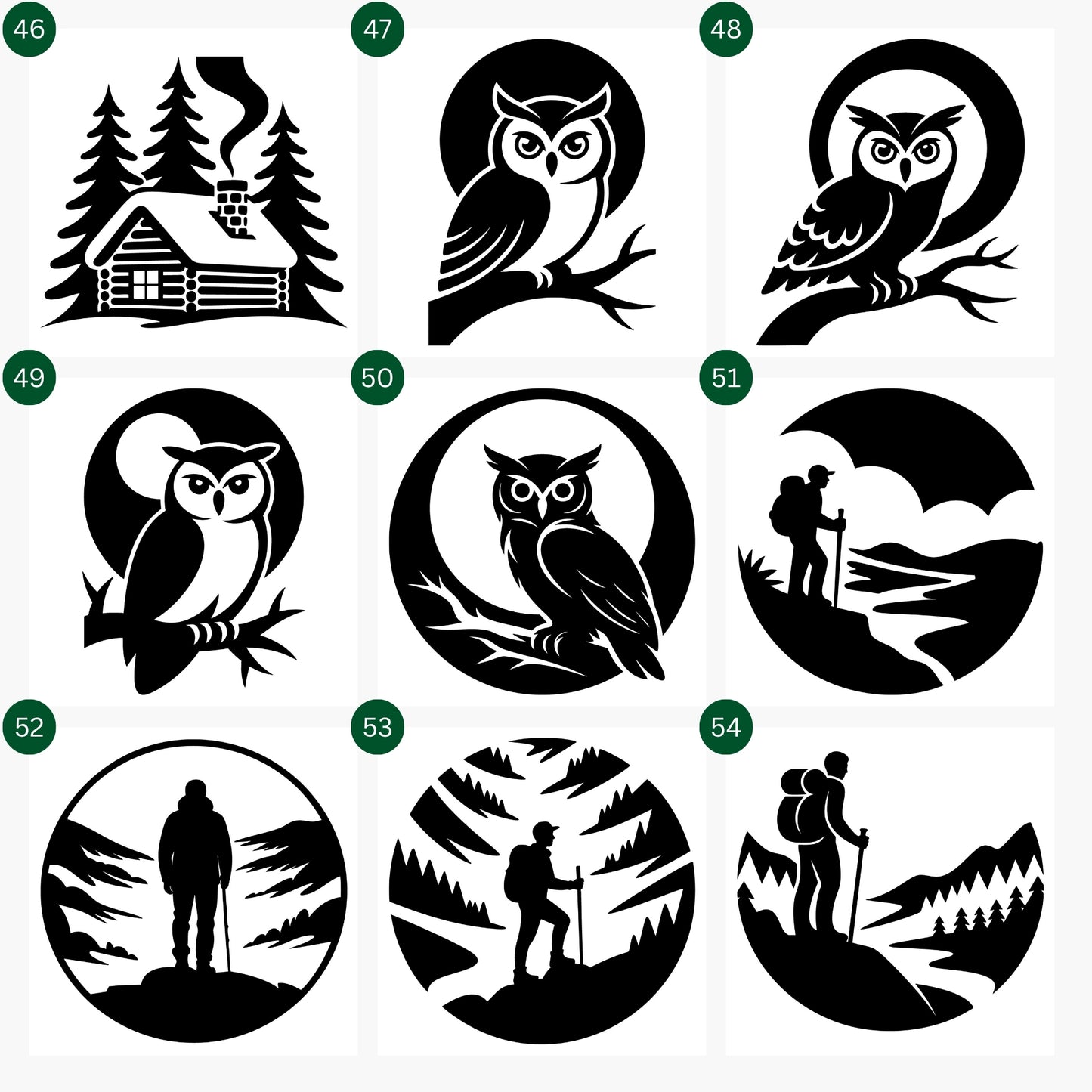 Wilderness SVG Bundle - Craft House SVG