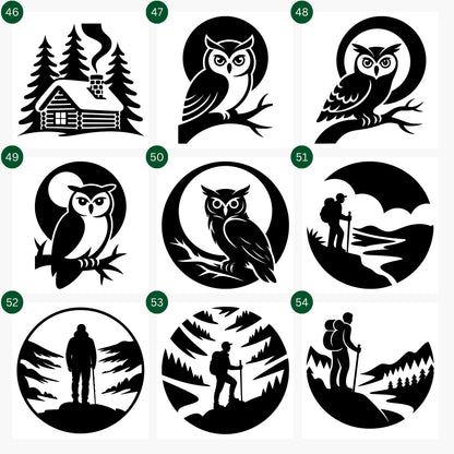 Wilderness SVG Bundle - Craft House SVG