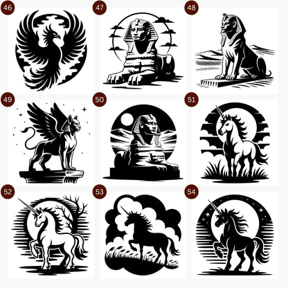 Mythical Creature SVG Bundle