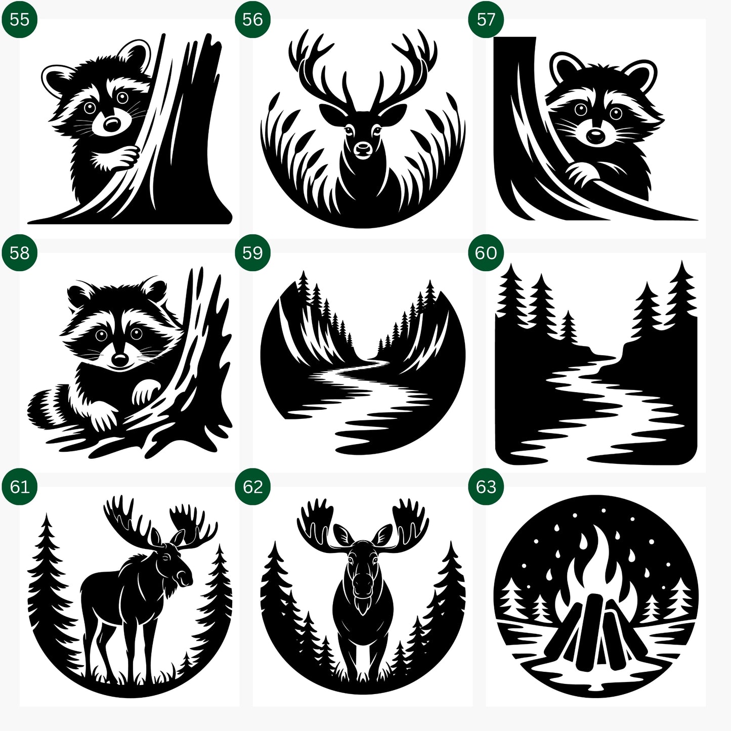 Wilderness SVG Bundle - Craft House SVG