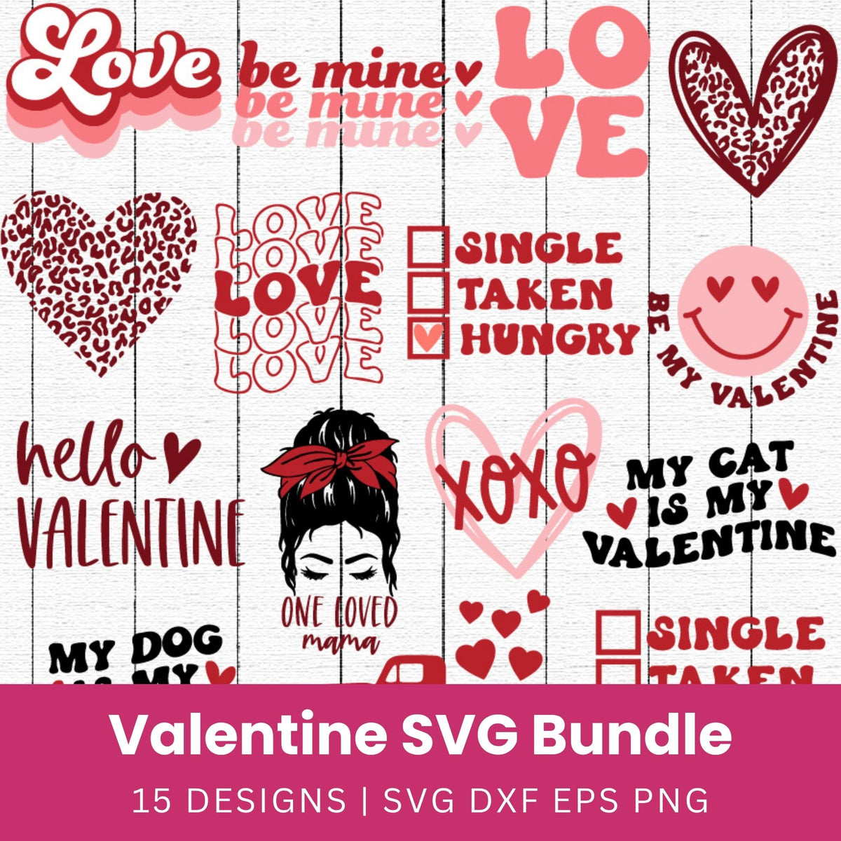 Valentines Day SVG Bundle