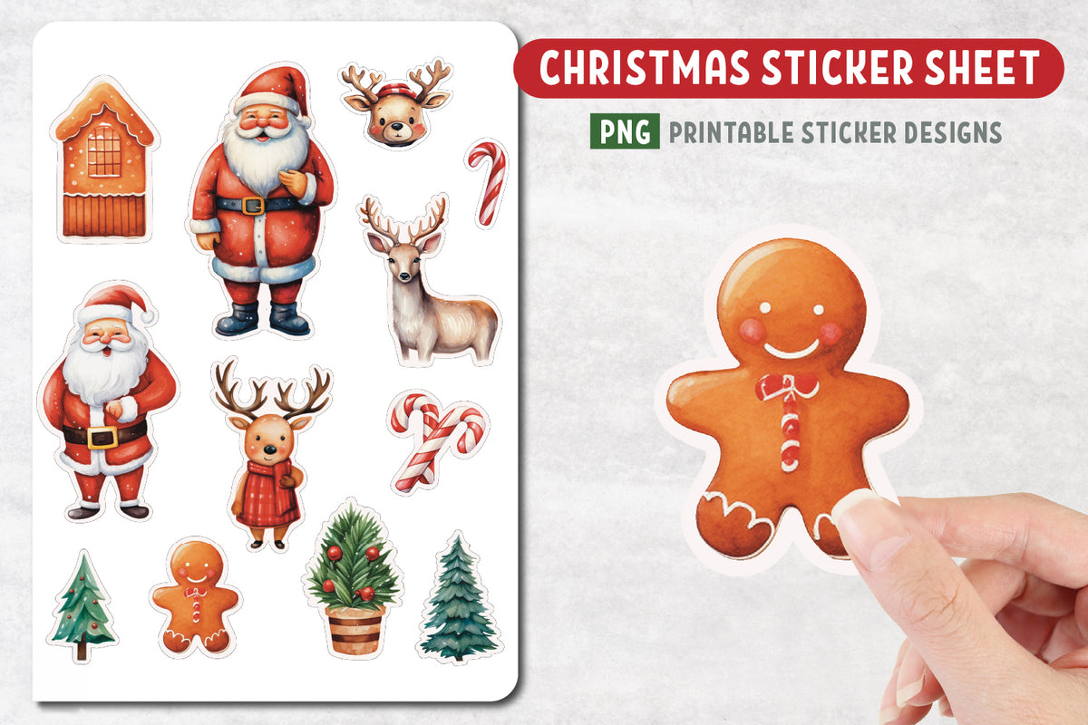 Christmas Sticker Sheet