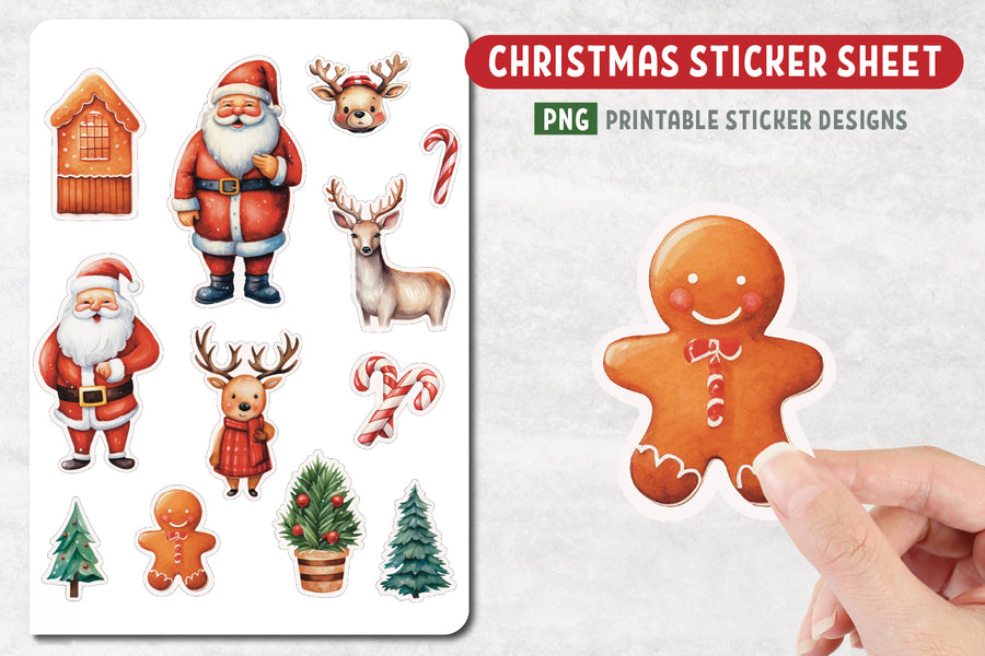 Christmas Sticker Sheet