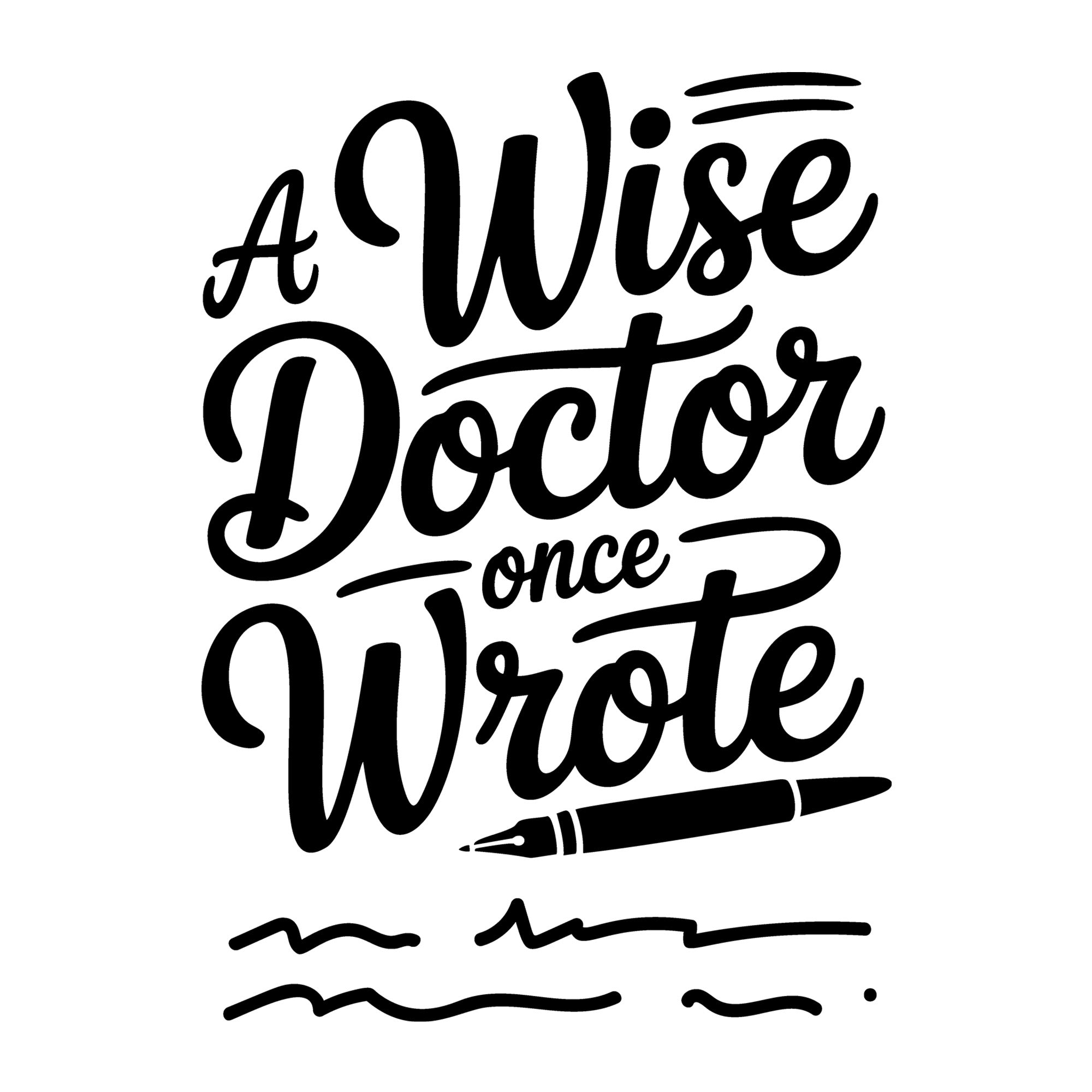 A Wise Doctor Once Wrote SVG