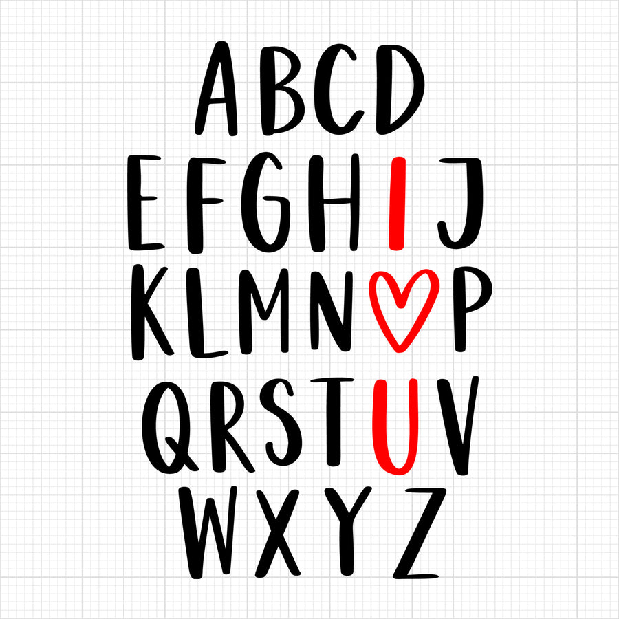 A-Z I Heart U