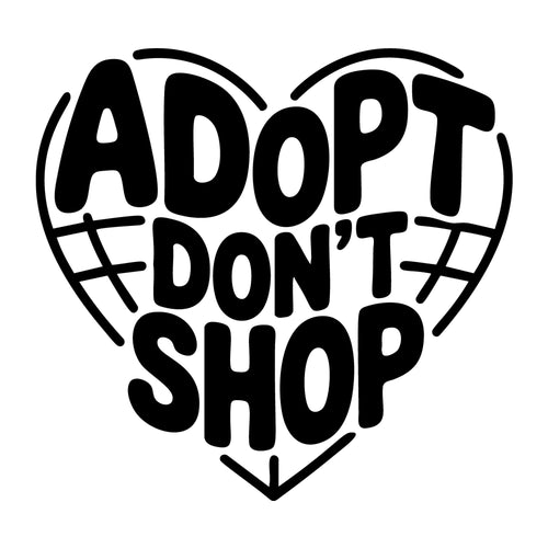 Adopt Don't Shop SVG