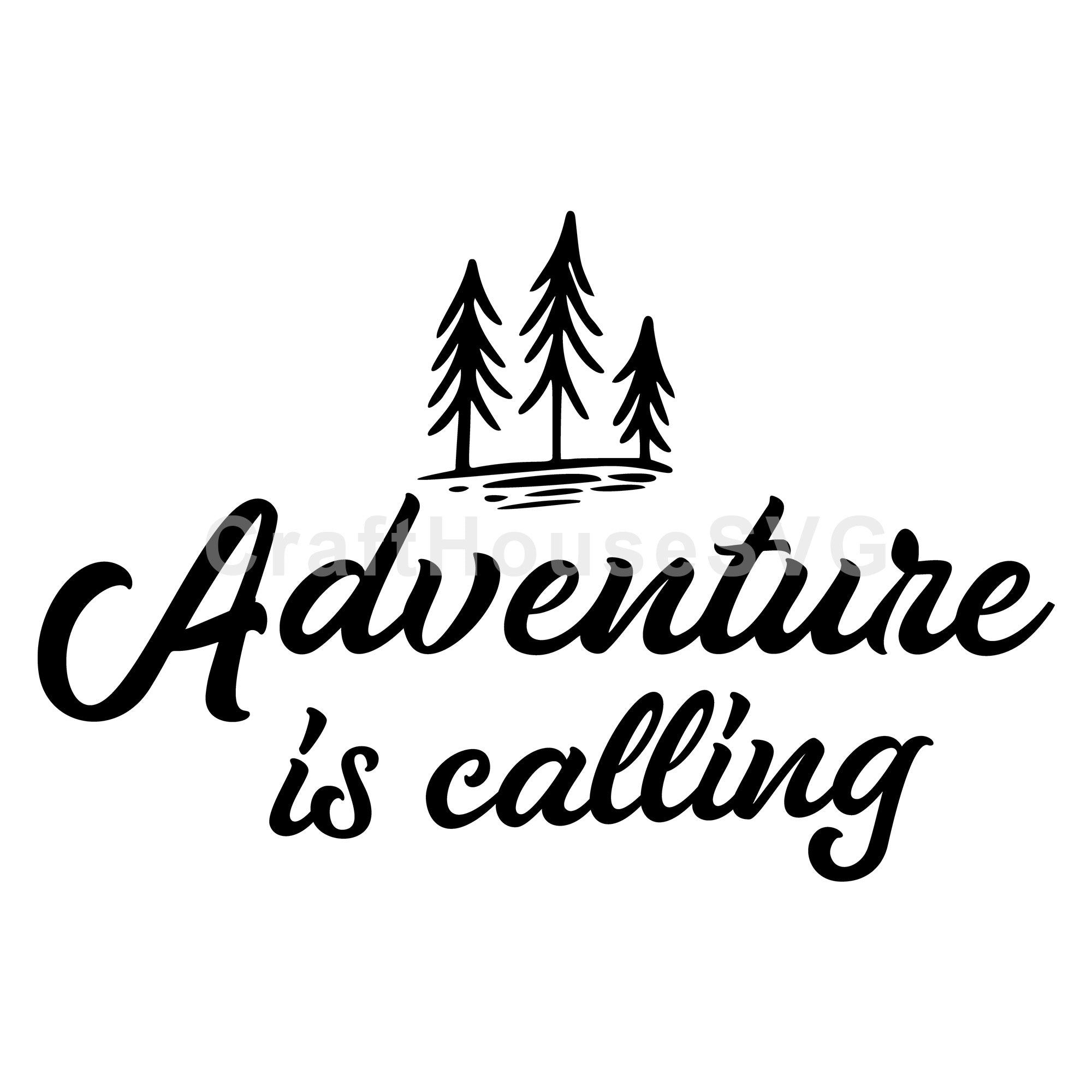 Adventure is calling SVG