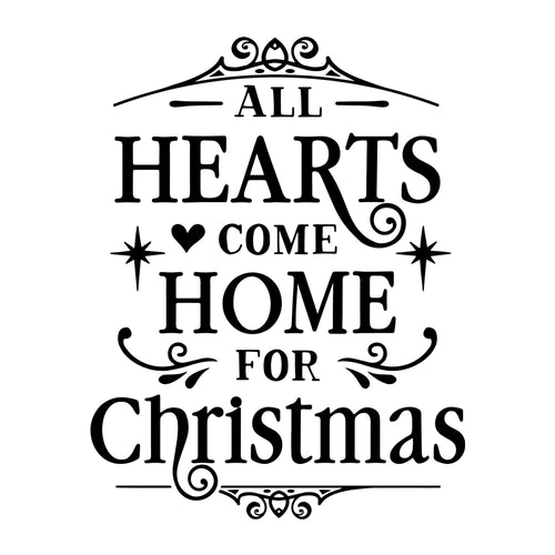 All hearts come home for Christmas SVG