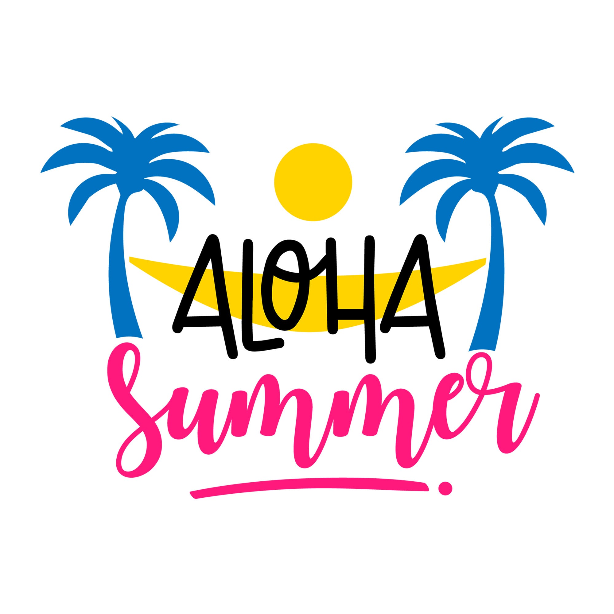 Aloha summer SVG