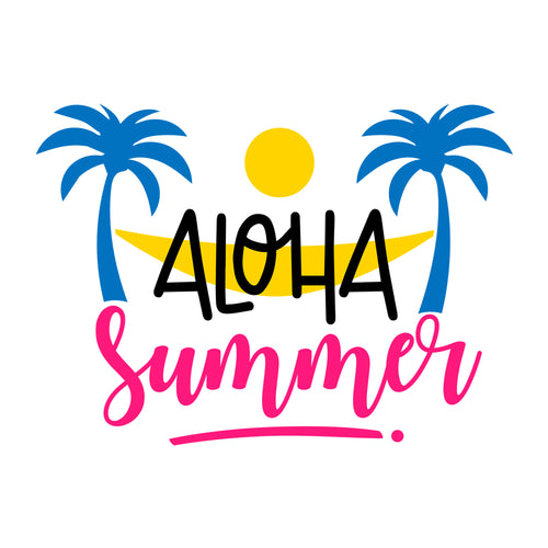 Aloha summer SVG