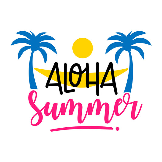 Aloha summer SVG