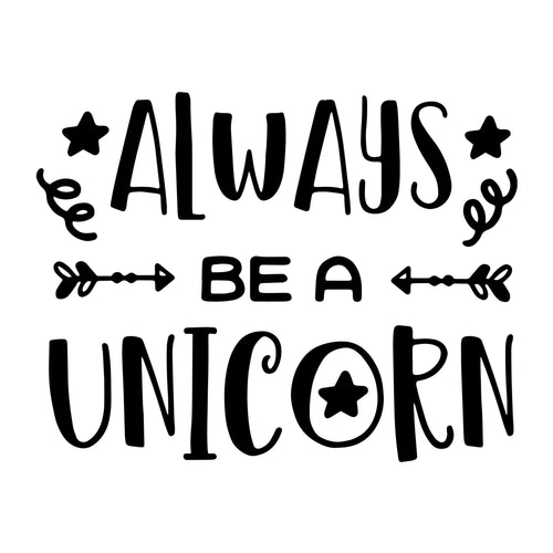 Always be a unicorn SVG
