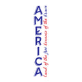 America Land Of The Free Because Of The Brave SVG design for Cricut, Silhouette, laser cutting, vinyl, sublimation, 4th of July, and patriotic craft projects.