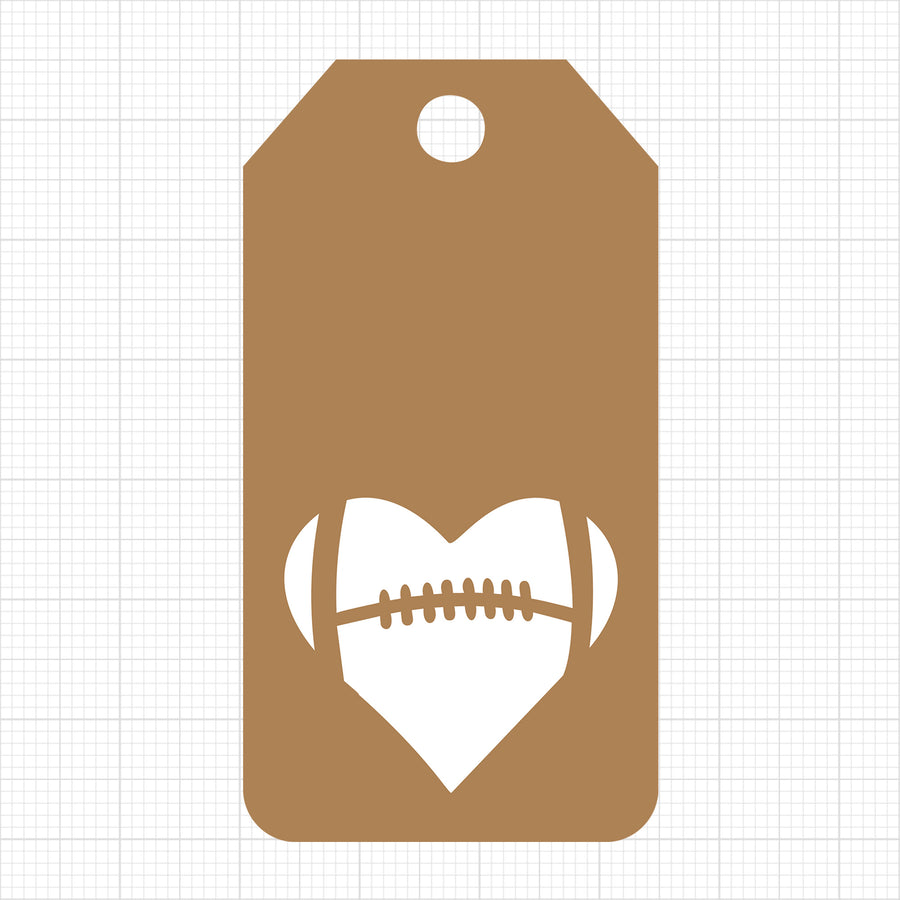 American Football Gift Tag