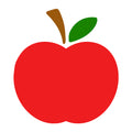 Apple SVG design for Cricut, Silhouette, laser cutting, vinyl, sublimation, teacher, and school craft projects.