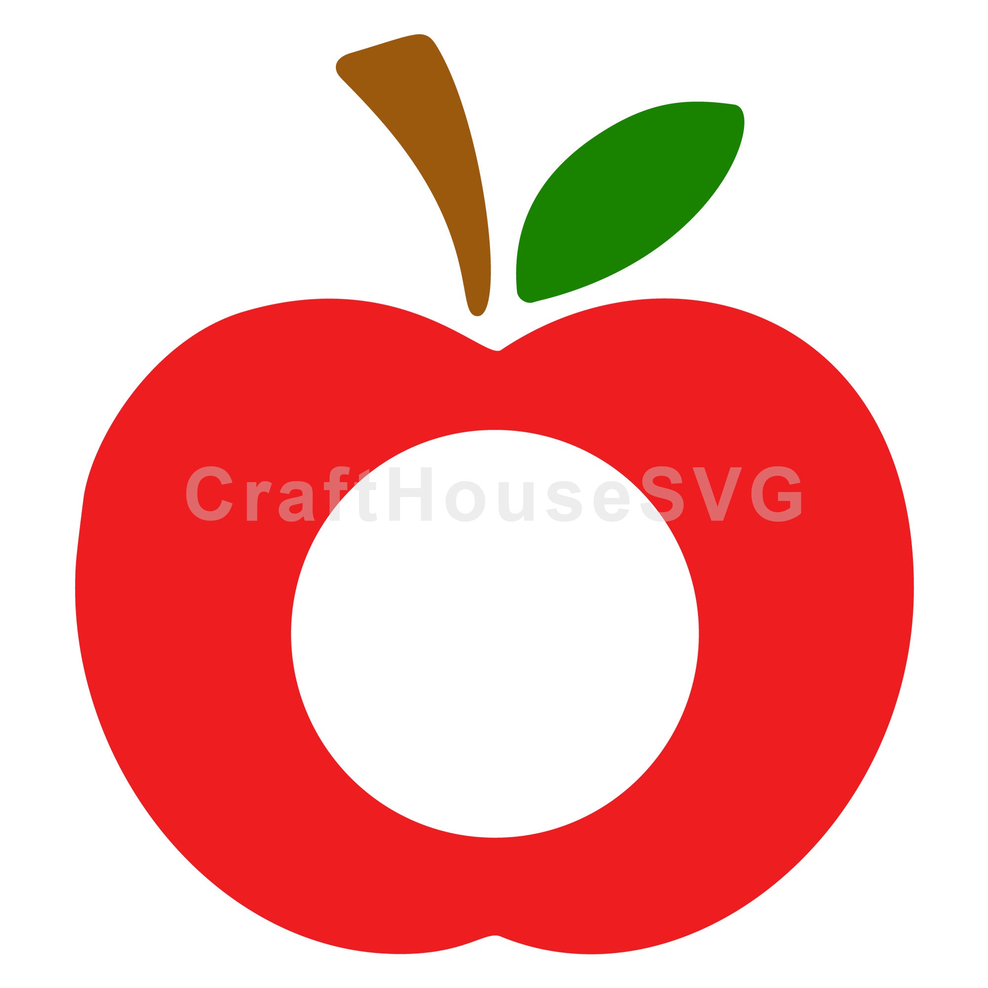 Apple Monogram SVG