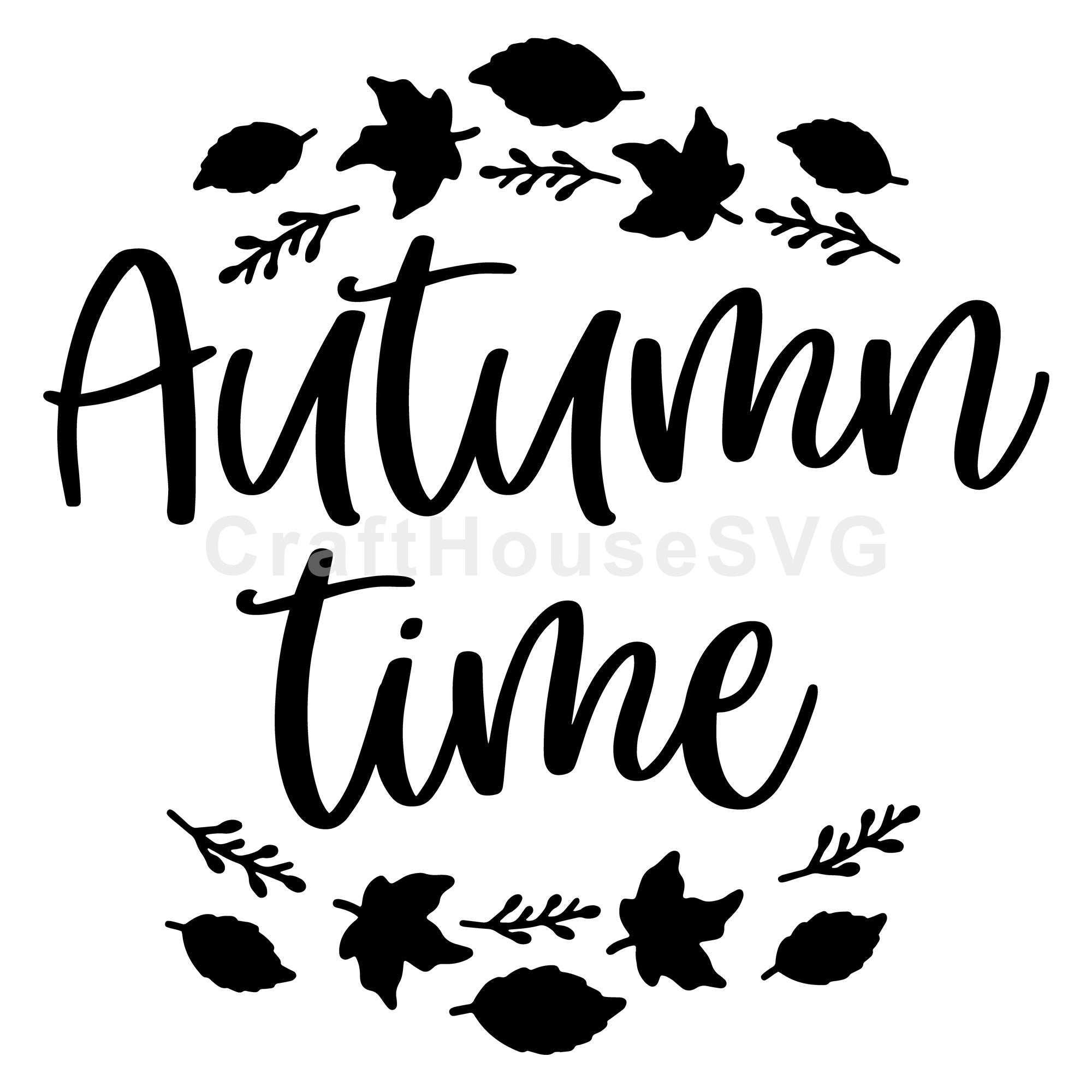 Autumn Time SVG